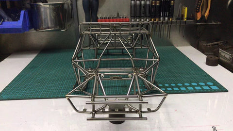 Titanium alloy metal pipe rack baja cage