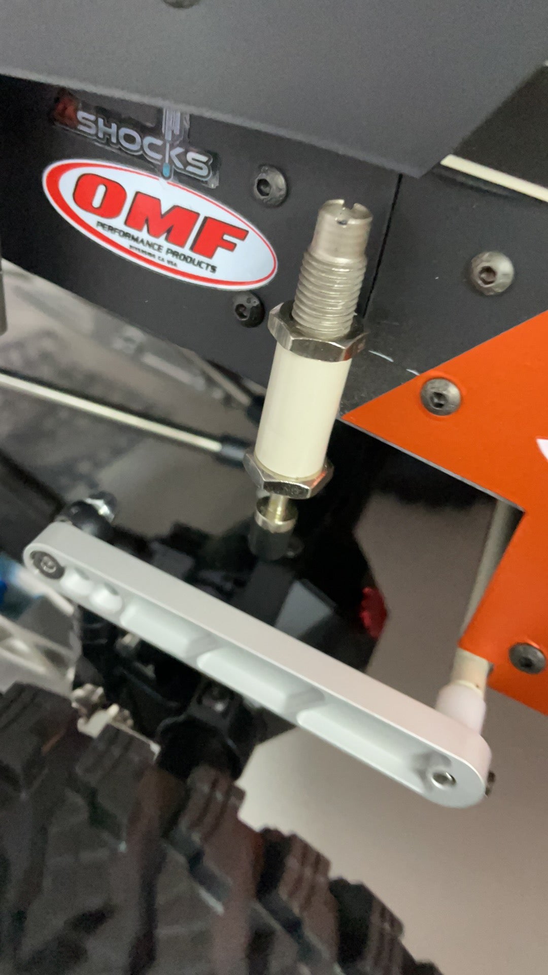 Orange 1/10 ultra4 titanium cage